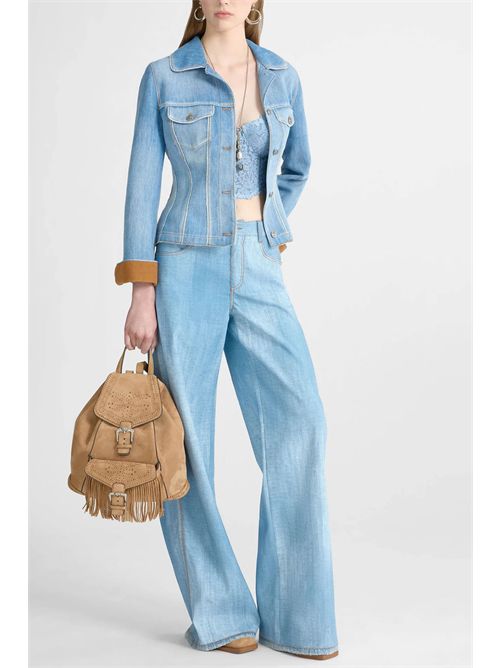 Jeans print trousers ERMANNO SCERVINO | D487P367TEEMYS4217